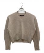 martiniqueマルティニーク）の古着「FOXショートプルオーバー ショートニット」｜ベージュ