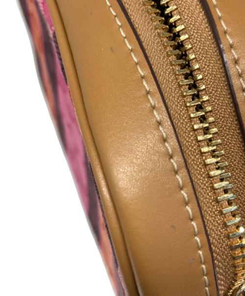 COACH（コーチ）COACH (コーチ) ショルダーバッグ ベージュ×ピンクの古着・服飾アイテム