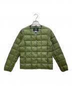 TAIONタイオン）の古着「ダウンジャケット」｜カーキ