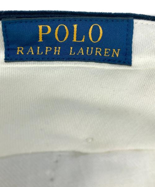 POLO RALPH LAUREN（ポロ・ラルフローレン）POLO RALPH LAUREN (ポロ・ラルフローレン) クロップドコーデュロイパンツ ネイビー サイズ:SIZE 30/32の古着・服飾アイテム