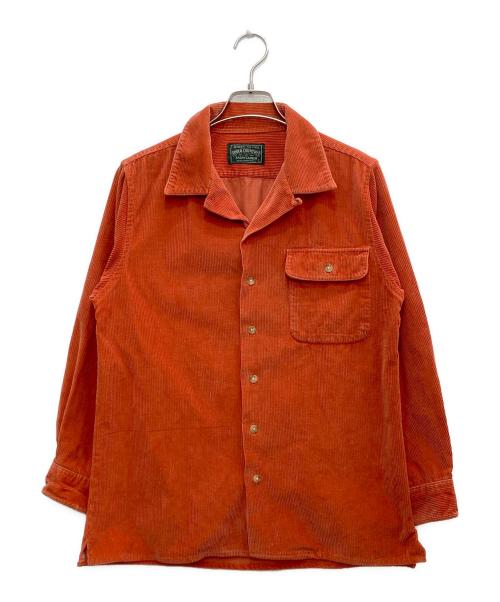 POLO COUNTRY（ポロカントリー）POLO COUNTRY (ポロカントリー) コーデュロイシャツ オレンジ サイズ:Ｌの古着・服飾アイテム