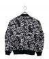 Onitsuka Tiger (オニツカタイガー) ANDREA POMPILIO (アンドレアポンピリオ) 総柄ボンバージャケット ブラック×ホワイト サイズ:Ｍ：7000円