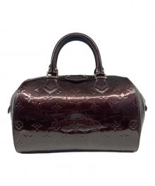 LOUIS VUITTON（ルイ ヴィトン）の古着「モンタナ ミニボストンバッグ」｜アマラント