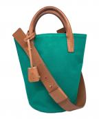 MARY AL TERNAメアリオルターナ）の古着「ショルダーバッグ」｜グリーン