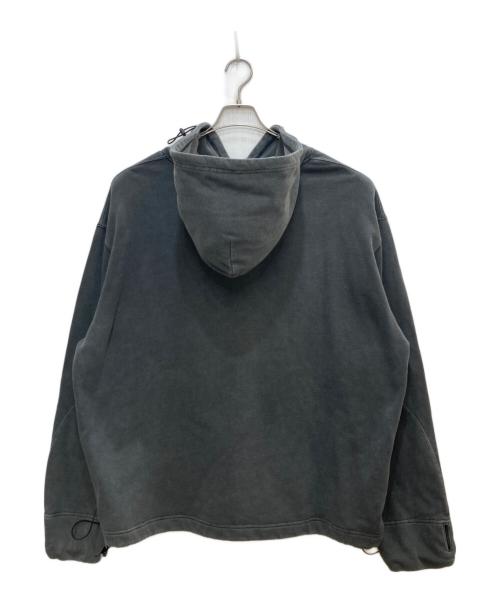 flagstuff（フラグスタフ）FLAGSTUFF (フラグスタフ) FULL ZIP HOODIE/フルジップフーディー グレー サイズ:Ｍの古着・服飾アイテム