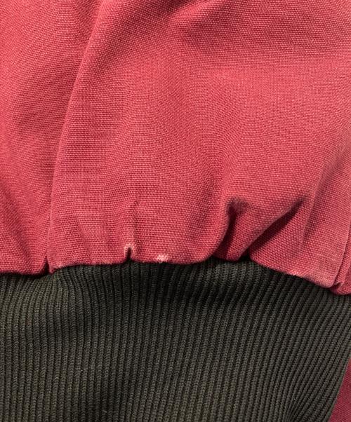 BEE-WILD（ビー ワイルド）BEE-WILD (ビー ワイルド) ネイティブ柄ジップジャケット ボルドー サイズ:Ｍの古着・服飾アイテム