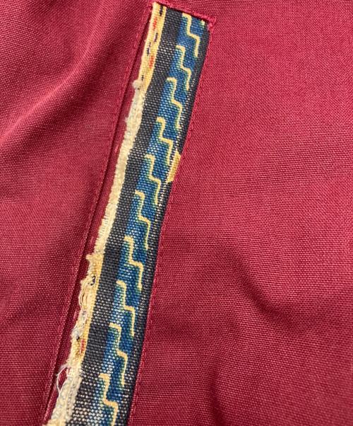 BEE-WILD（ビー ワイルド）BEE-WILD (ビー ワイルド) ネイティブ柄ジップジャケット ボルドー サイズ:Ｍの古着・服飾アイテム