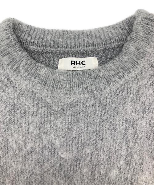 RHC Ron Herman（アールエイチシー ロンハーマン）RHC Ron Herman (アールエイチシー ロンハーマン) ジャカード モヘアニット プルオーバー グレー サイズ:Ⅿの古着・服飾アイテム