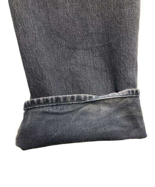 Ron Herman（ロンハーマン）Ron Herman (ロンハーマン) ワイドデニムパンツ ブラック サイズ:29の古着・服飾アイテム