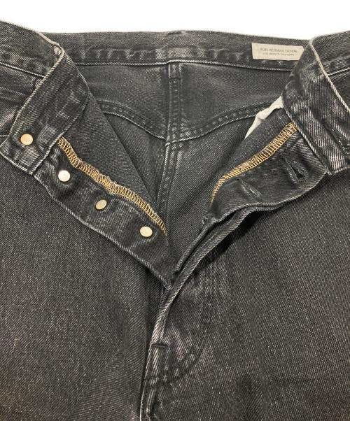 Ron Herman（ロンハーマン）Ron Herman (ロンハーマン) ワイドデニムパンツ ブラック サイズ:29の古着・服飾アイテム