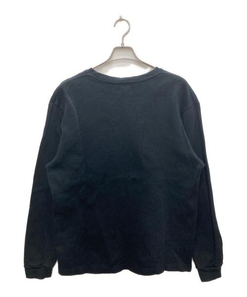 RHC Ron Herman（アールエイチシー ロンハーマン）RHC Ron Herman (アールエイチシー ロンハーマン) クルーネックスウェット ブラック サイズ:Sの古着・服飾アイテム