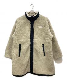 THE NORTH FACE（ザ ノース フェイス）の古着「MATERNITY BIO FLEECE JACKET & BABY CAP/マタニティ ボア フリース ジャケット ＆ ベイビー キャップ」｜アイボリー×ブラック