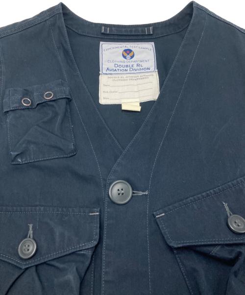 RRL（ダブルアールエル）RRL (ダブルアールエル) AVATION DIVISION C-1ベスト ネイビー サイズ:Sの古着・服飾アイテム