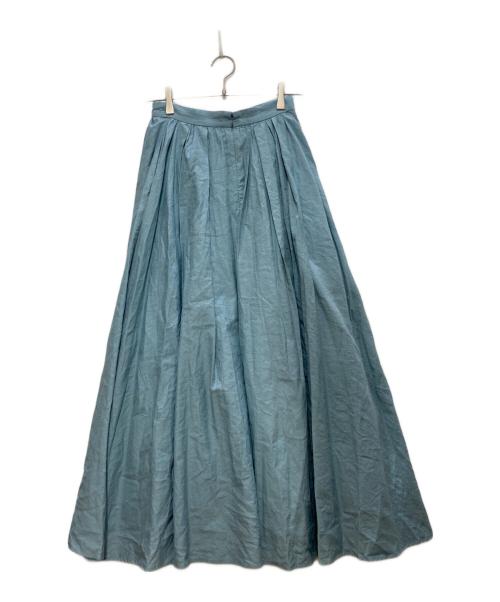 CLANE（クラネ）CLANE (クラネ) VOLUME MAXI SKIRT/ボリュームマキシスカート ブルー サイズ:1の古着・服飾アイテム