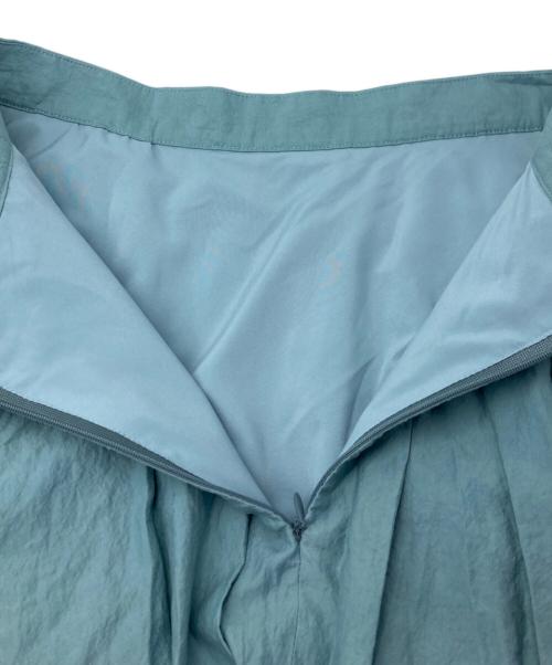 CLANE（クラネ）CLANE (クラネ) VOLUME MAXI SKIRT/ボリュームマキシスカート ブルー サイズ:1の古着・服飾アイテム