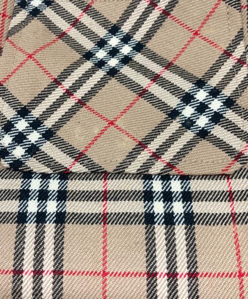 Burberry's（バーバリー）Burberry's (バーバリー) ノバチェックミニスカート ベージュ サイズ:36の古着・服飾アイテム