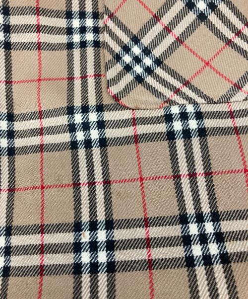 Burberry's（バーバリー）Burberry's (バーバリー) ノバチェックミニスカート ベージュ サイズ:36の古着・服飾アイテム