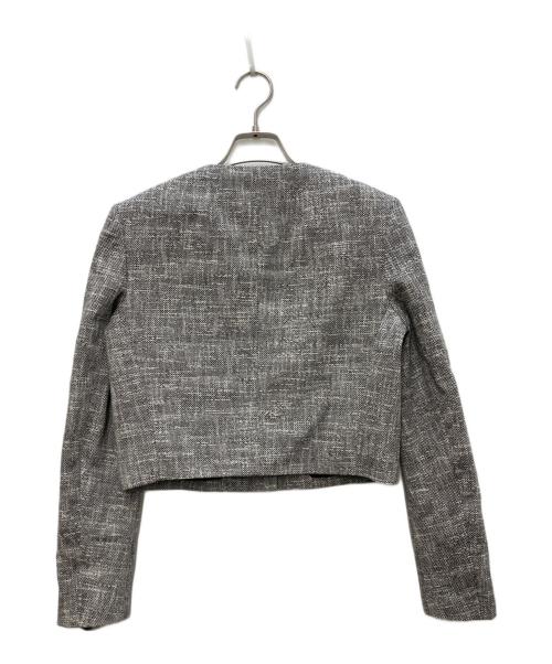 theory（セオリー）theory (セオリー) ツイードジャケット グレー×ブラックの古着・服飾アイテム