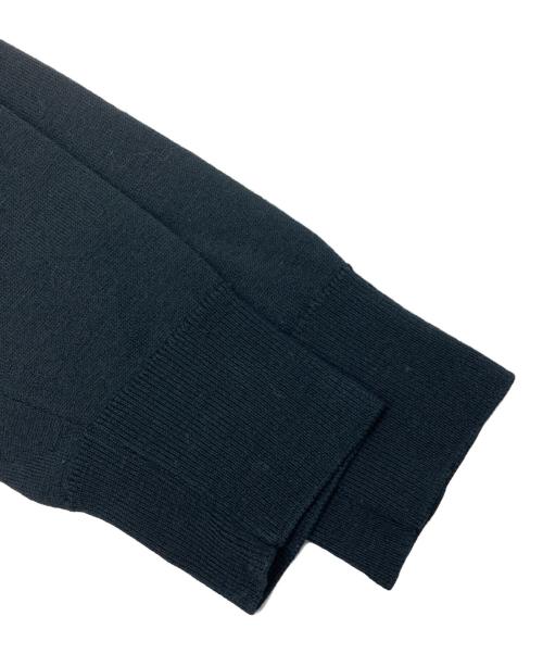 JOHN SMEDLEY（ジョンスメドレー）JOHN SMEDLEY (ジョンスメドレー) クルーネックニット ブラック サイズ:Ｍの古着・服飾アイテム
