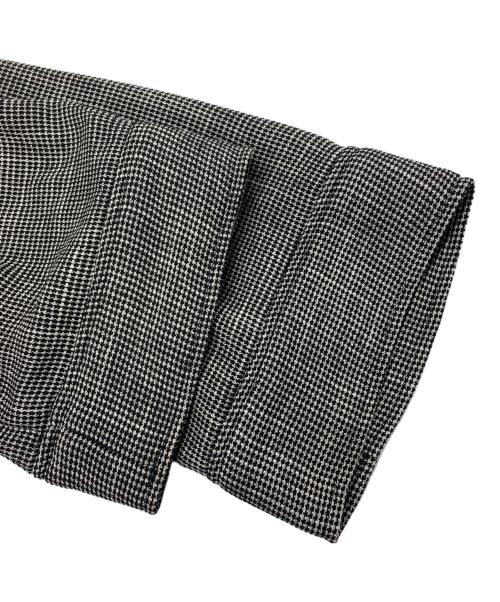 PUBLIC TOKYO（パブリックトウキョウ）PUBLIC TOKYO (パブリックトウキョウ) エンブロイダリーメッシュパーカー ブラック×ホワイト サイズ:FREEの古着・服飾アイテム