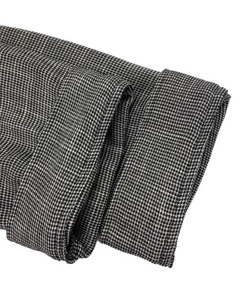 PUBLIC TOKYO（パブリックトウキョウ）PUBLIC TOKYO (パブリックトウキョウ) エンブロイダリーメッシュパーカー ブラック×ホワイト サイズ:FREEの古着・服飾アイテム