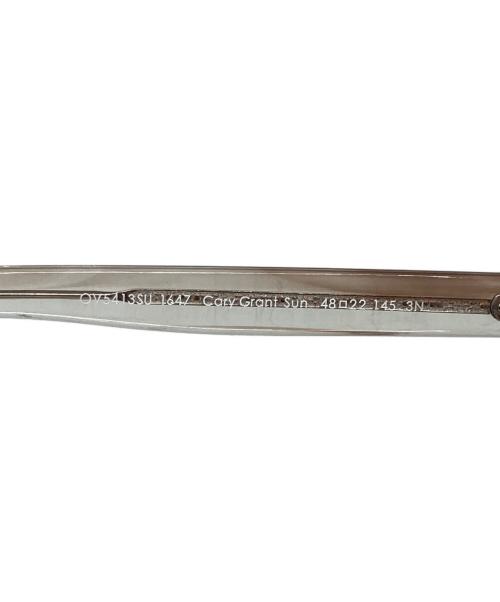 OLIVER PEOPLES（オリバーピープルズ）OLIVER PEOPLES (オリバーピープルズ) Cary Grant/ケイリー・グラント ブラウン×クリア サイズ:48□22 145の古着・服飾アイテム