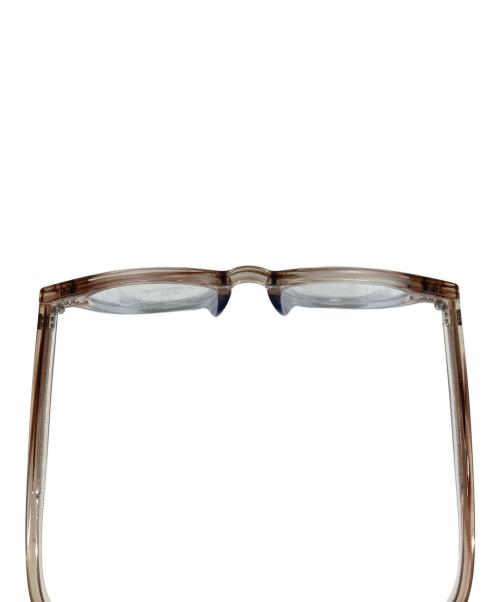 OLIVER PEOPLES（オリバーピープルズ）OLIVER PEOPLES (オリバーピープルズ) Cary Grant/ケイリー・グラント ブラウン×クリア サイズ:48□22 145の古着・服飾アイテム