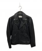 COACHコーチ）の古着「ダブルライダースジャケット」｜ブラック