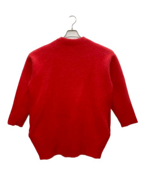 ELENDEEK（エレンディーク）ELENDEEK (エレンディーク) CN RACCOON MIX WCD/CNラクーンミックスダブルカーディガン レッド サイズ:1の古着・服飾アイテム