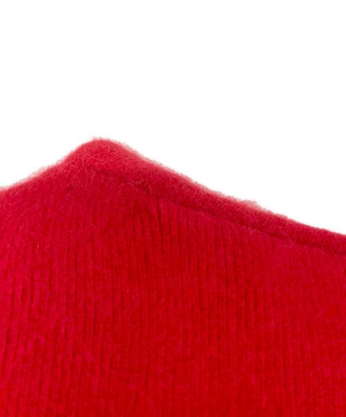 ELENDEEK（エレンディーク）ELENDEEK (エレンディーク) CN RACCOON MIX WCD/CNラクーンミックスダブルカーディガン レッド サイズ:1の古着・服飾アイテム