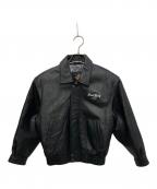Hard Rock cafeハードロックカフェ）の古着「レザージャケット」｜ブラック