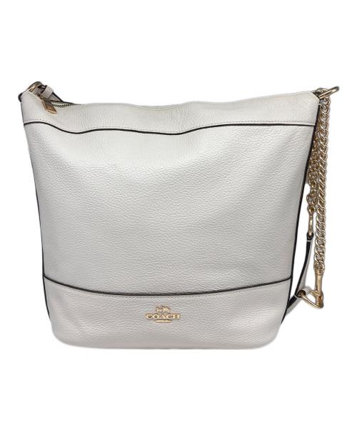 COACH（コーチ）COACH (コーチ) ショルダーバッグ アイボリーの古着・服飾アイテム