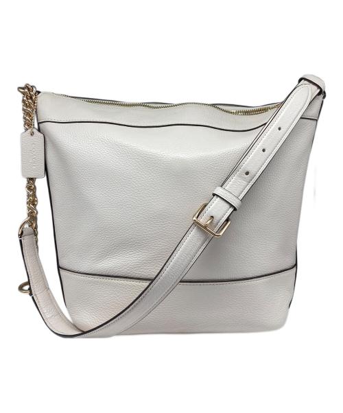 COACH（コーチ）COACH (コーチ) ショルダーバッグ アイボリーの古着・服飾アイテム