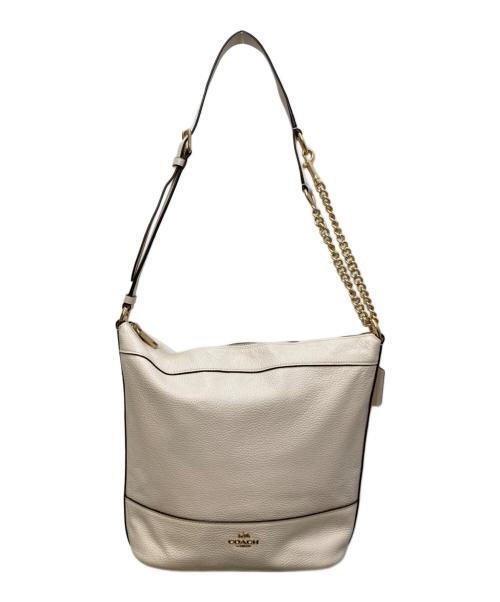 COACH（コーチ）COACH (コーチ) ショルダーバッグ アイボリーの古着・服飾アイテム