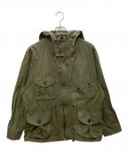 orSlow×fennicaオアスロウ×フェニカ）の古着「リップストップ カヤックパーカ」｜カーキ