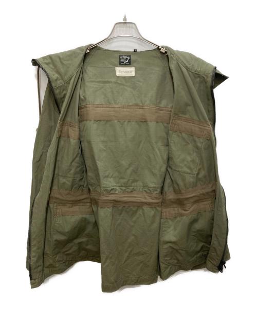 orSlow（オアスロウ）orSlow (オアスロウ) fennica (フェニカ) リップストップ カヤックパーカ カーキ サイズ:3の古着・服飾アイテム