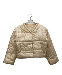 TODAYFUL（トゥデイフル）の古着「Cocoon Batting Jacket/コクーン バッティング ジャケット」｜アイボリー
