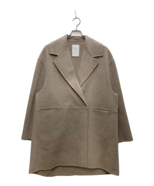 Noble（ノーブル）Noble (ノーブル) Super160sリバーミドルコート ベージュ サイズ:38の古着・服飾アイテム