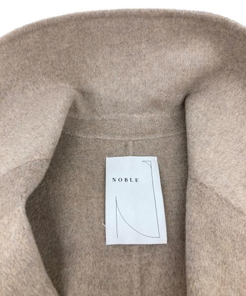 Noble（ノーブル）Noble (ノーブル) Super160sリバーミドルコート ベージュ サイズ:38の古着・服飾アイテム