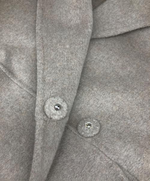 Noble（ノーブル）Noble (ノーブル) Super160sリバーミドルコート ベージュ サイズ:38の古着・服飾アイテム