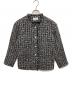 MACKINTOSH PHILOSOPHY（マッキントッシュ フィロソフィー）の古着「ツイードジャケット」｜ブラック×ホワイト