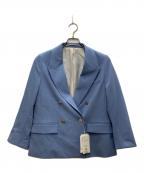 Mila Owenミラオーウェン）の古着「金釦ダブルブレストブレザー」｜ブルー