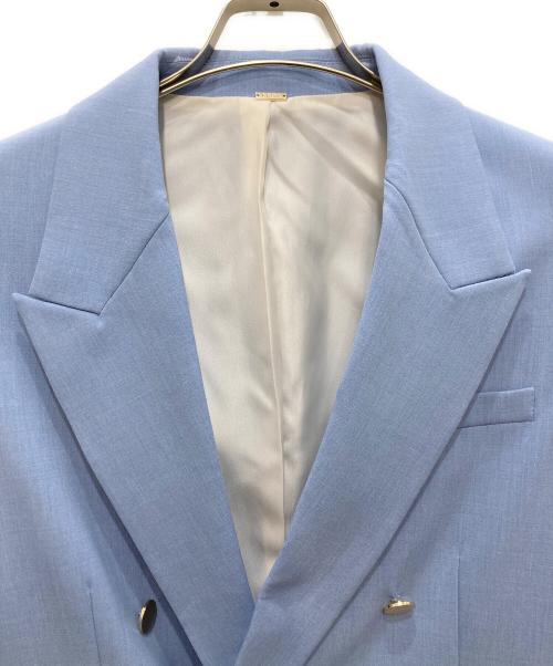 Mila Owen（ミラオーウェン）Mila Owen (ミラオーウェン) 金釦ダブルブレストブレザー ブルー サイズ:Ｆの古着・服飾アイテム