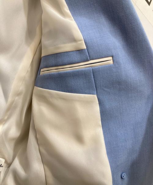 Mila Owen（ミラオーウェン）Mila Owen (ミラオーウェン) 金釦ダブルブレストブレザー ブルー サイズ:Ｆの古着・服飾アイテム