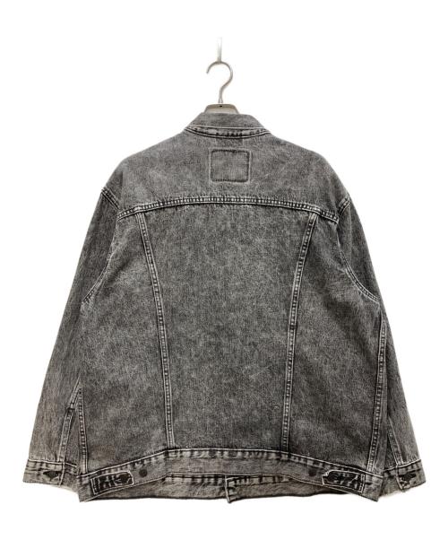 LEVI'S（リーバイス）LEVI'S (リーバイス) RELAXED FIT DENIM TRACKER JACKET/リラックスド フィット デニム トラッカー ジャケット ブラック サイズ:XLの古着・服飾アイテム