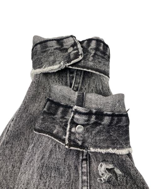 LEVI'S（リーバイス）LEVI'S (リーバイス) RELAXED FIT DENIM TRACKER JACKET/リラックスド フィット デニム トラッカー ジャケット ブラック サイズ:XLの古着・服飾アイテム