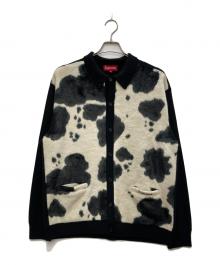 SUPREME（シュプリーム）の古着「Cow Print Cardigan/カウプリント カーディガン」｜ブラック