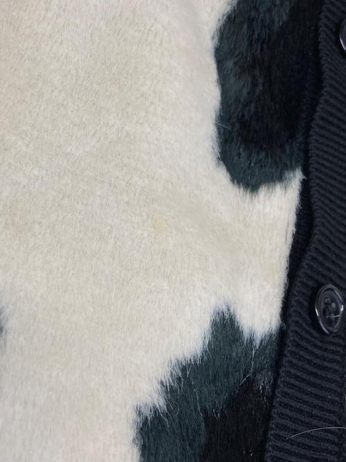 SUPREME（シュプリーム）SUPREME (シュプリーム) Cow Print Cardigan/カウプリント カーディガン ブラック サイズ:ＸＬの古着・服飾アイテム