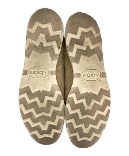 MINEDENIM（マインデニム）MINEDENIM (マインデニム) Suede Leather Back Zip Boots/スエード レザー バック ジップ ブーツ ベージュ サイズ:42の古着・服飾アイテム