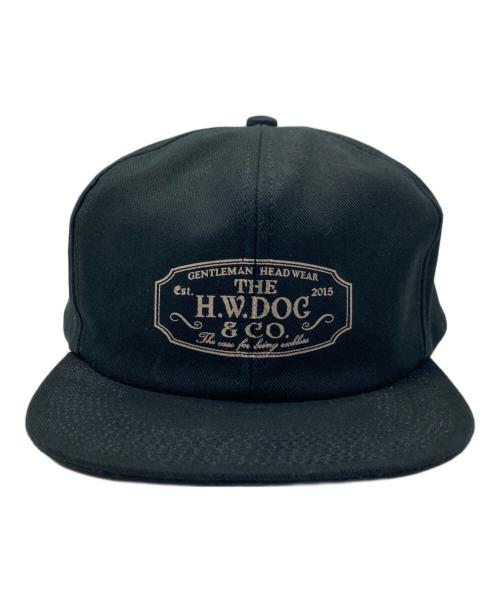 THE H.W.DOG&CO.（エイチダブリュードッグアンドコー）THE H.W.DOG&CO. (エイチダブリュードッグアンドコー) トラッカーキャップ ブラックの古着・服飾アイテム